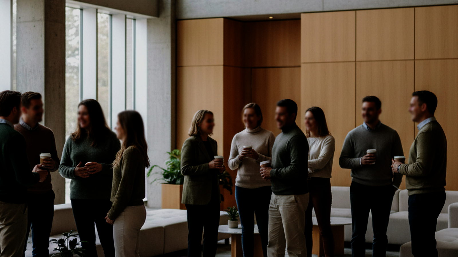 Café y conversación