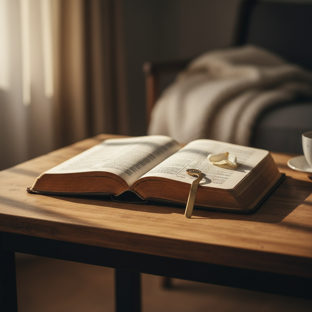 Biblia abierta y formación